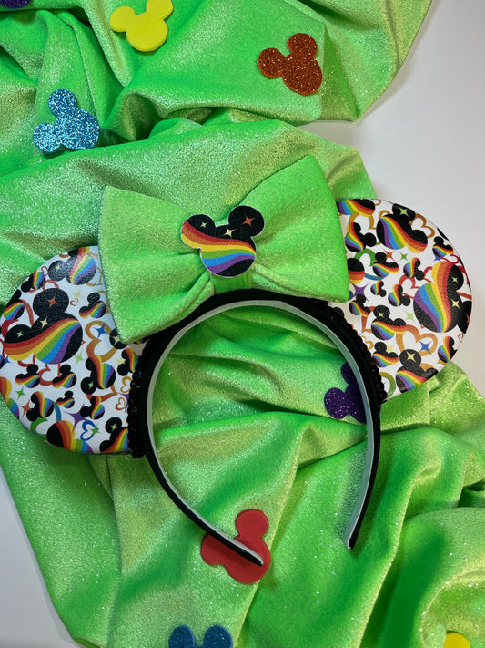 Pride Ears with bow