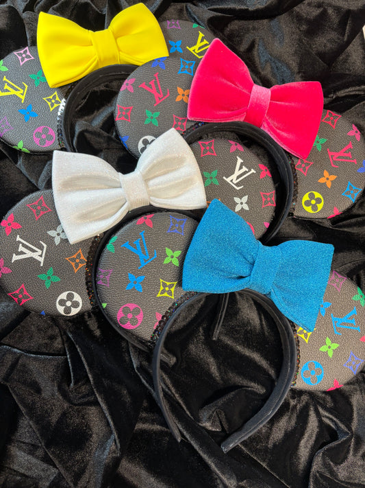 Colorful & Black Monogram